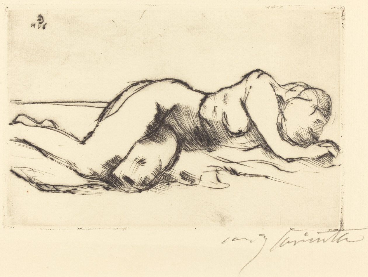Nu féminin - Lovis Corinth
