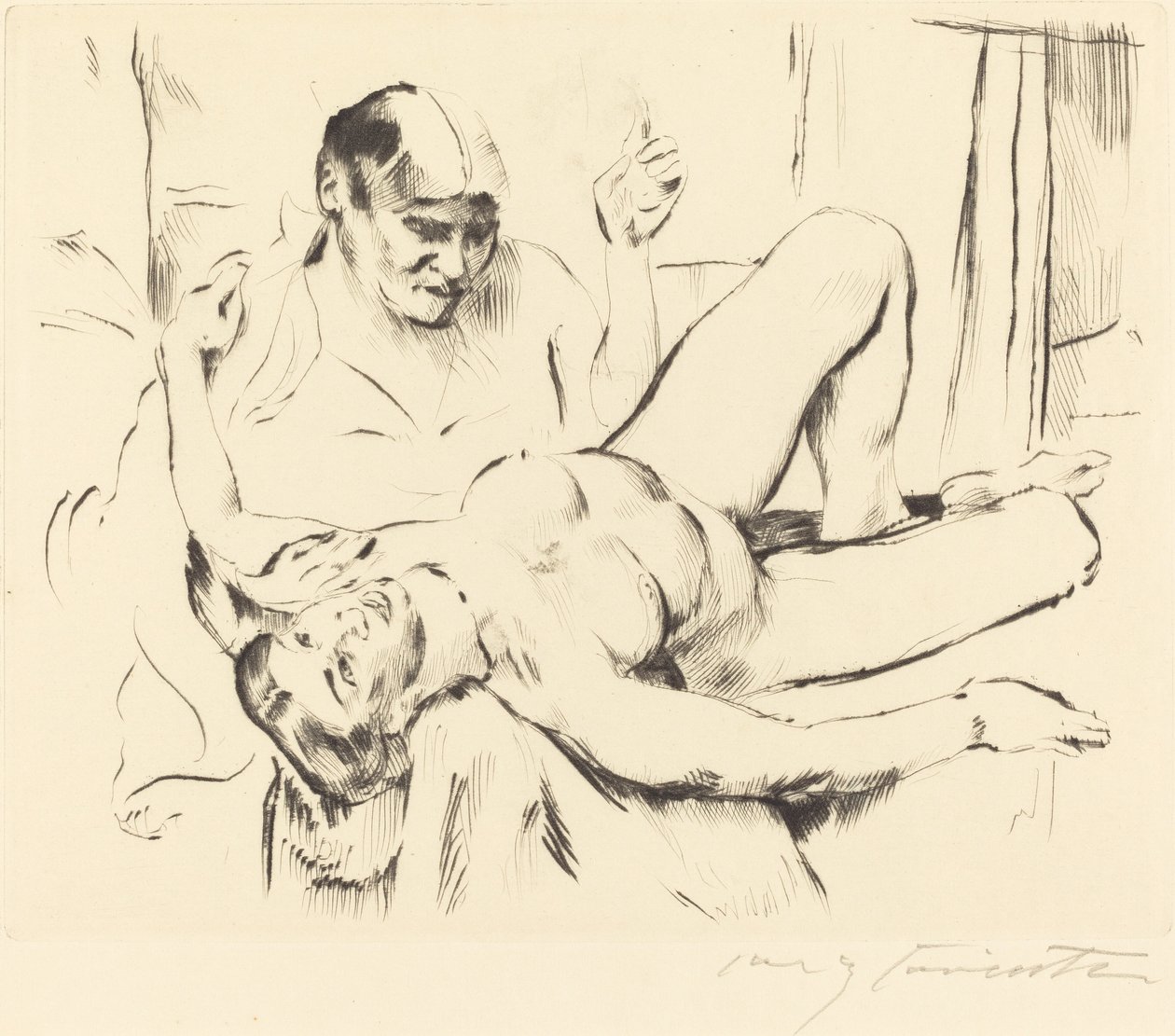 Prophétie - Lovis Corinth