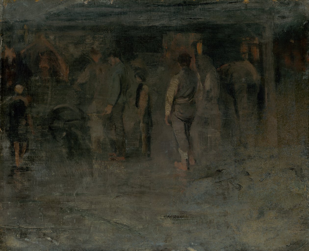 Foire sombre II. (Esquisse d