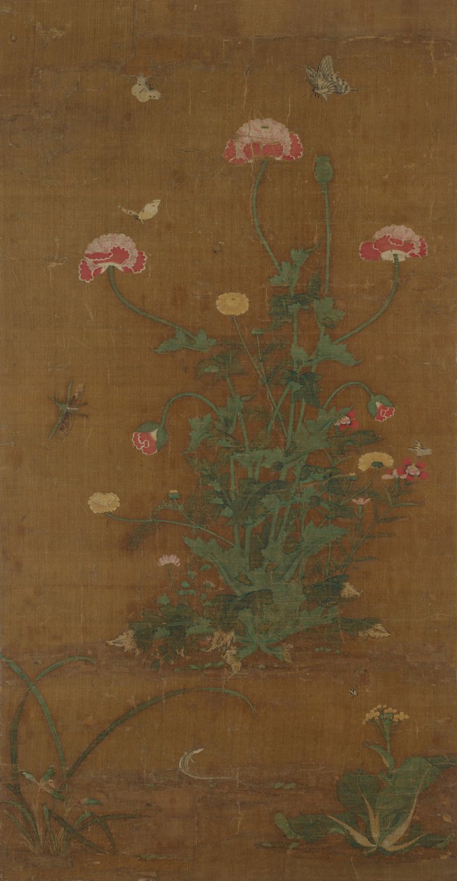 Fleurs, 14ème siècle - Lu Jingfu