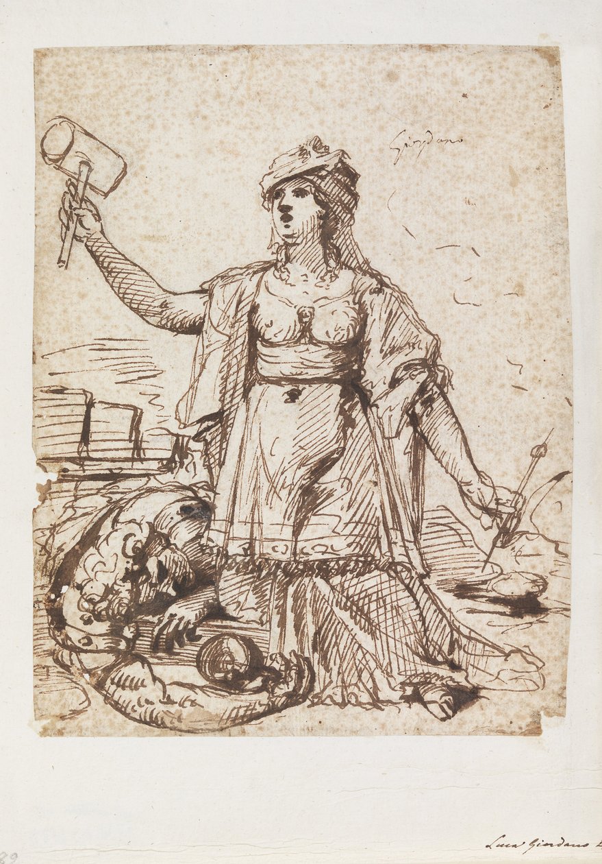 Jael et Sisera - Luca Giordano