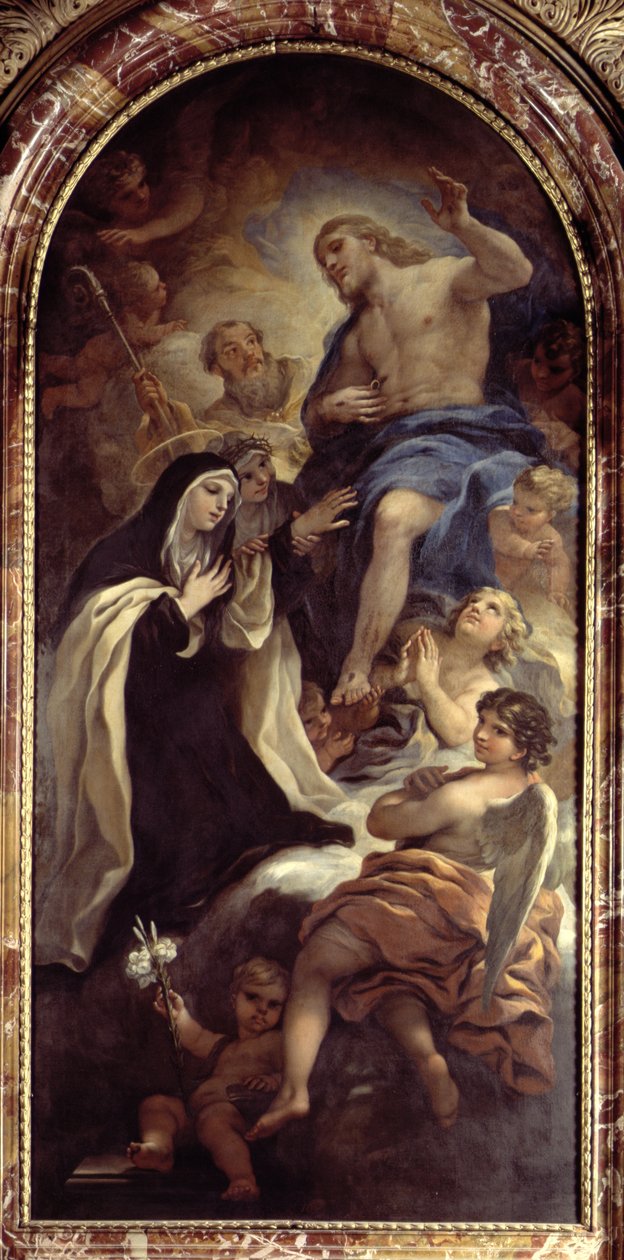Sainte Marie-Madeleine de Pazzi (1566-1607) - Luca Giordano