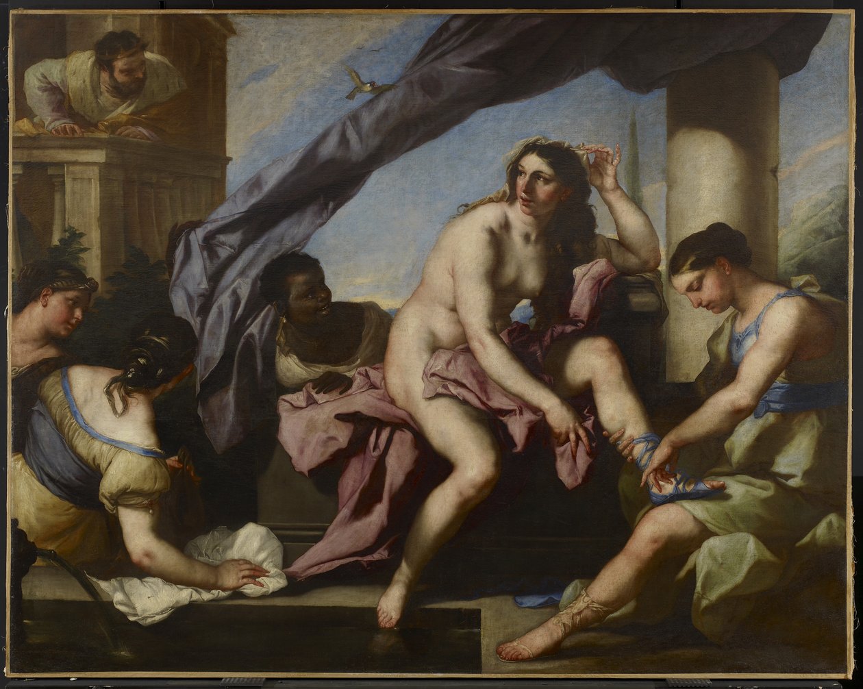 La Toilette de Bethsabée, vers 1663 - Luca Giordano