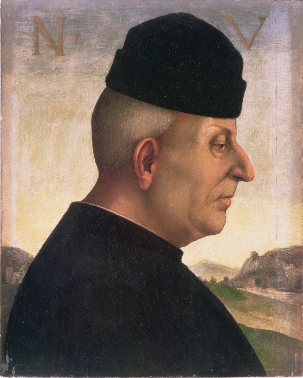 Portrait de Niccolo Vitelli (1414-86) - Luca Signorelli