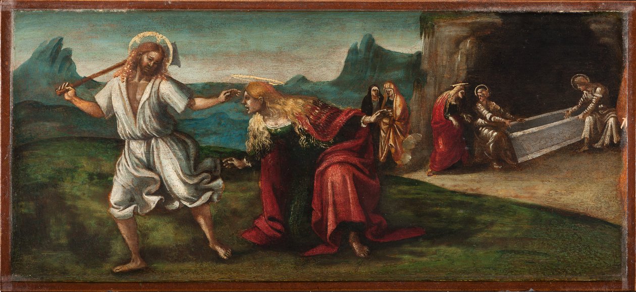 Le Christ ressuscité apparaissant à Sainte Madeleine, vers 1514 - Luca Signorelli
