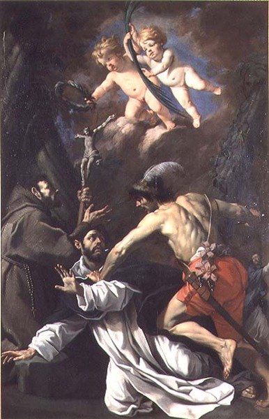 Le Martyre de Saint Pierre Martyr - Luca Ferrari