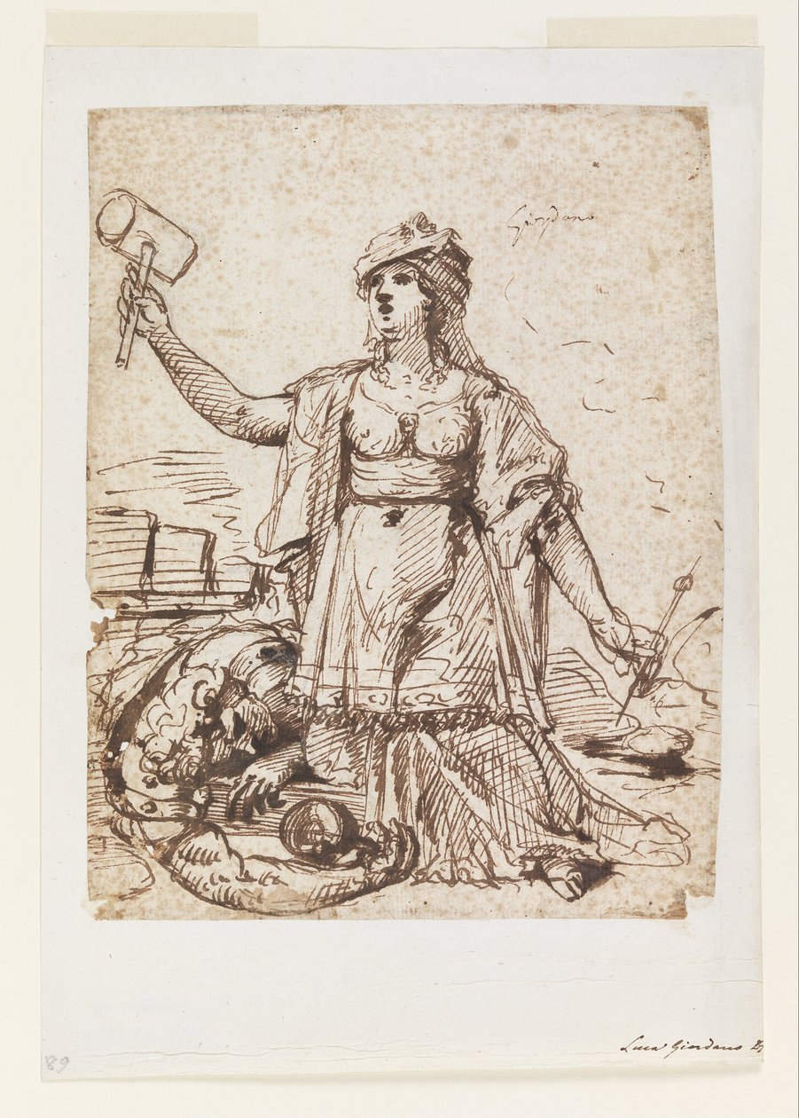 Jaël et Sisera - Luca Giordano