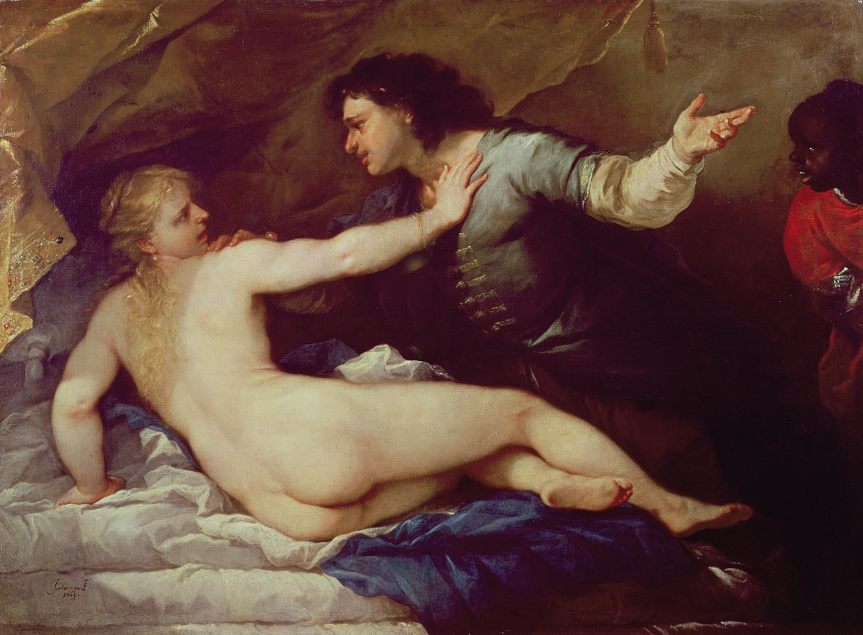 Lucrèce et Tarquin - Luca Giordano
