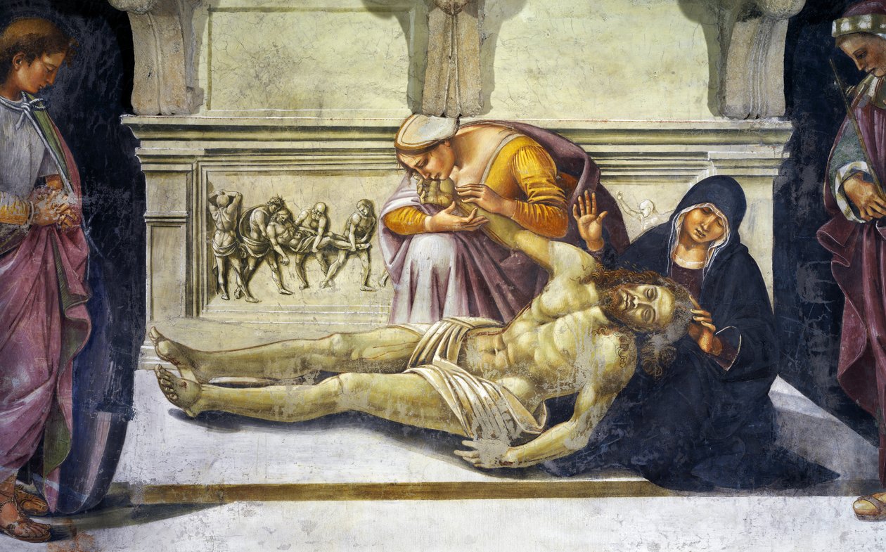 Lamentation sur le Christ mort - Luca Signorelli