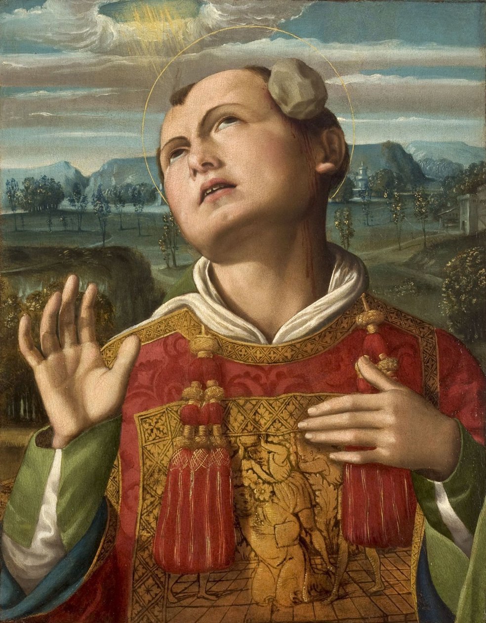 La Lapidation de Saint Étienne, 1500-1505 - Luca Signorelli