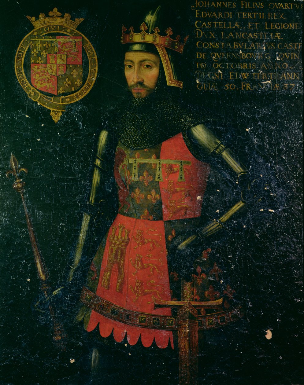 Jean de Gand, duc de Lancastre (1340-99) - Lucas Cornelisz