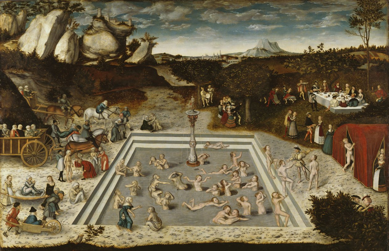 La Fontaine de Jouvence - Lucas Cranach the Elder