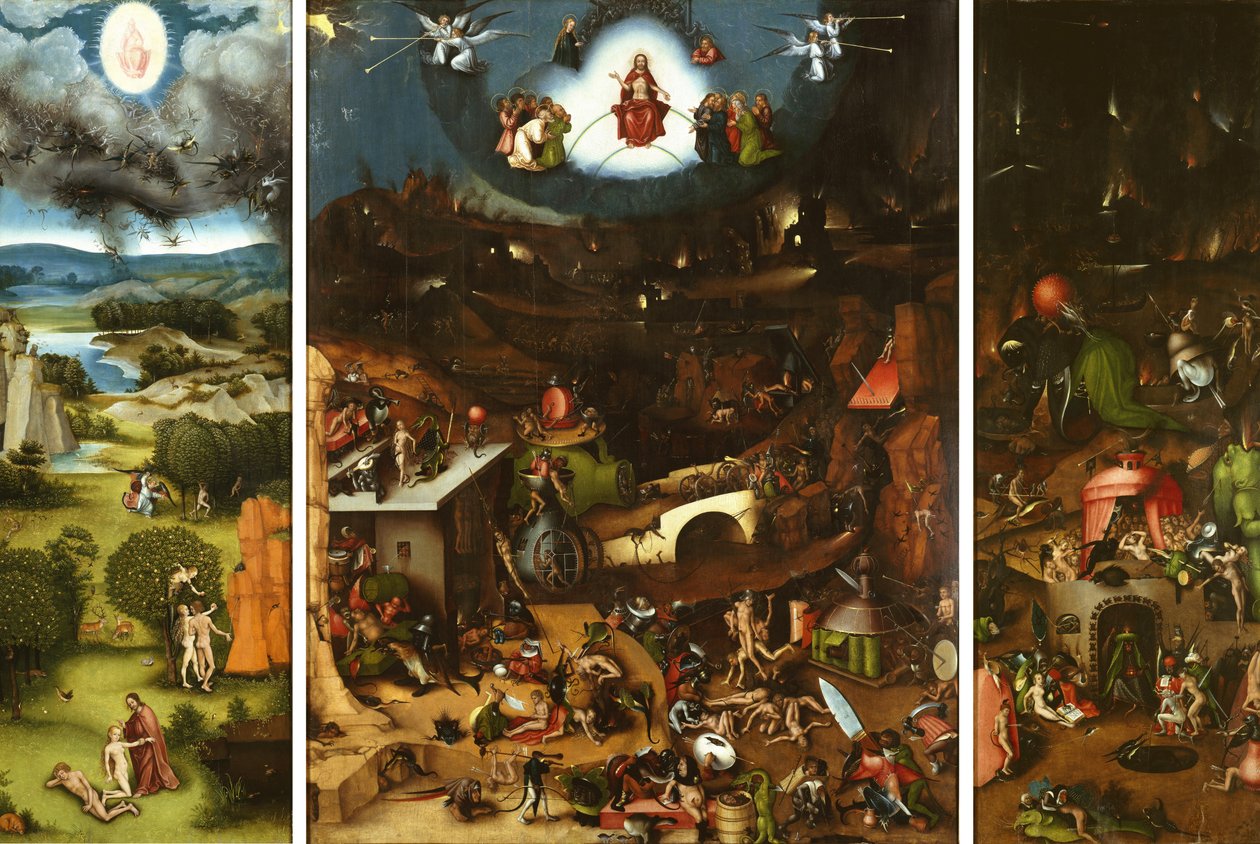 Retable avec le Jugement dernier - Lucas Cranach the Elder