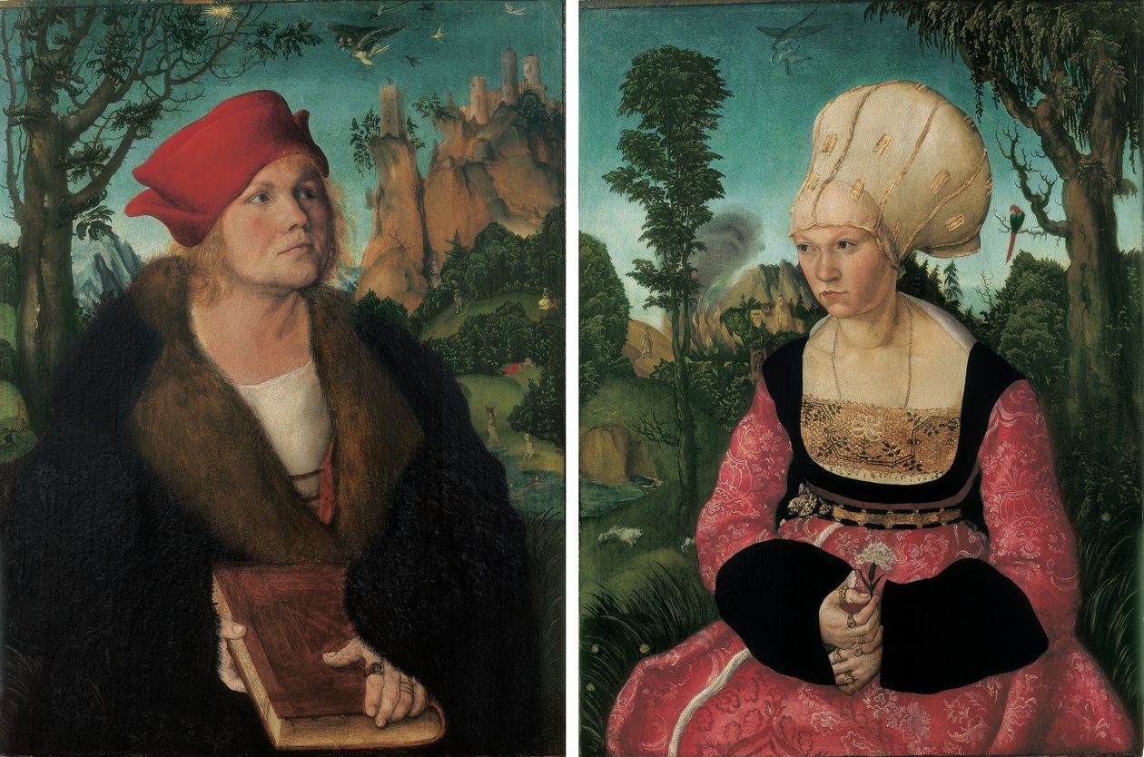 Johannes et Anna Cuspinian - Lucas Cranach the Elder