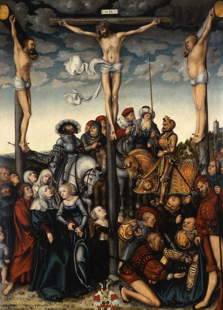 Crucifixion - Lucas Cranach the Elder