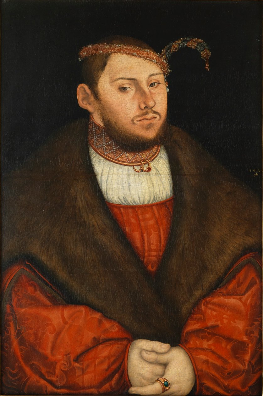 Prince héritier Jean-Frédéric de Saxe - Lucas Cranach the Elder