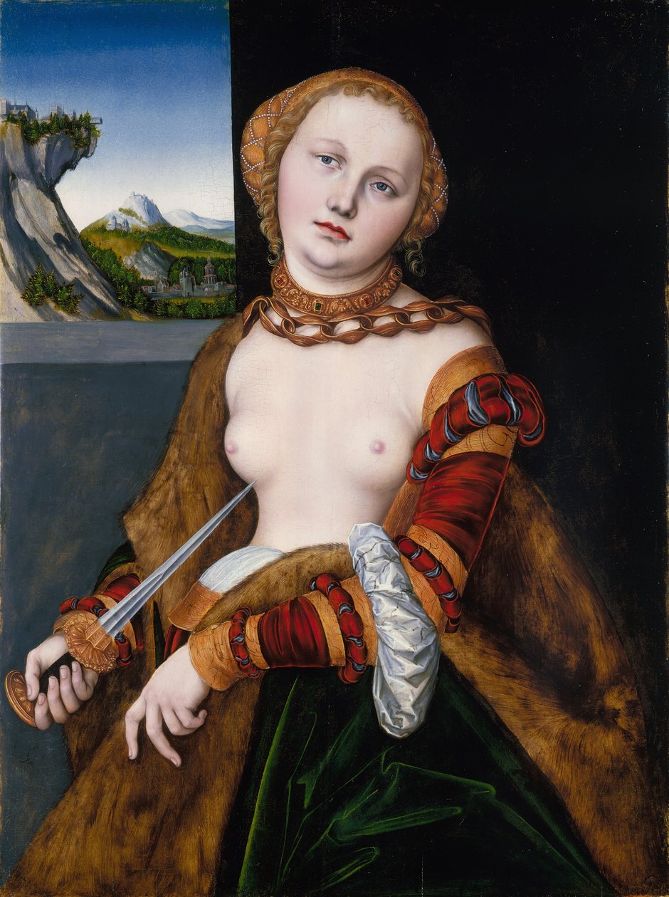 Lucrèce - Lucas Cranach the Elder