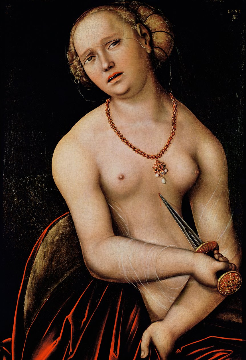Lucrèce, 1538 - Lucas Cranach the Elder