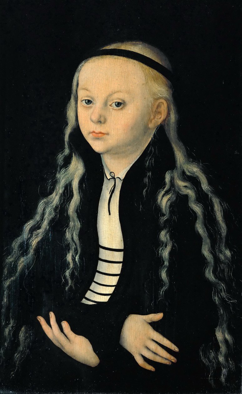 Portrait, probablement de Magdalena Luther - Lucas Cranach the Elder