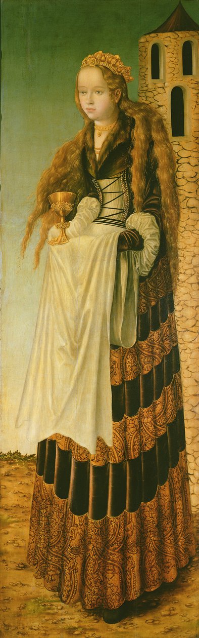 Sainte Barbe, 1906 - Lucas Cranach the Elder