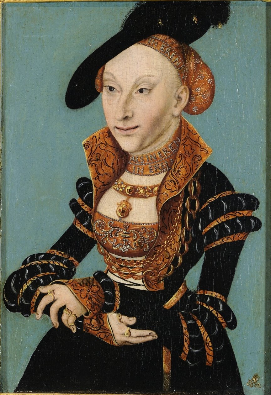 Sybille de Clèves - Lucas Cranach the Elder