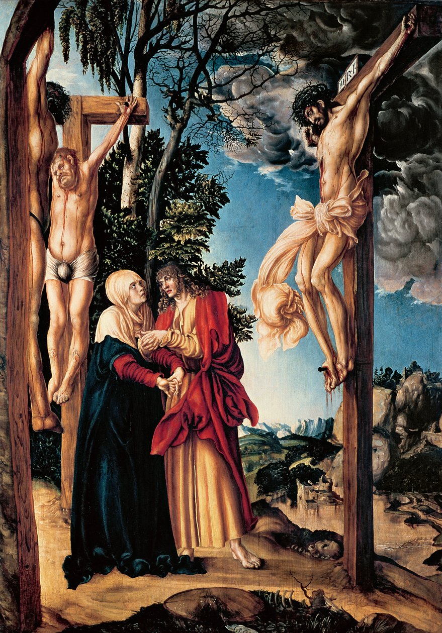 La Crucifixion, 1503 - Lucas Cranach the Elder