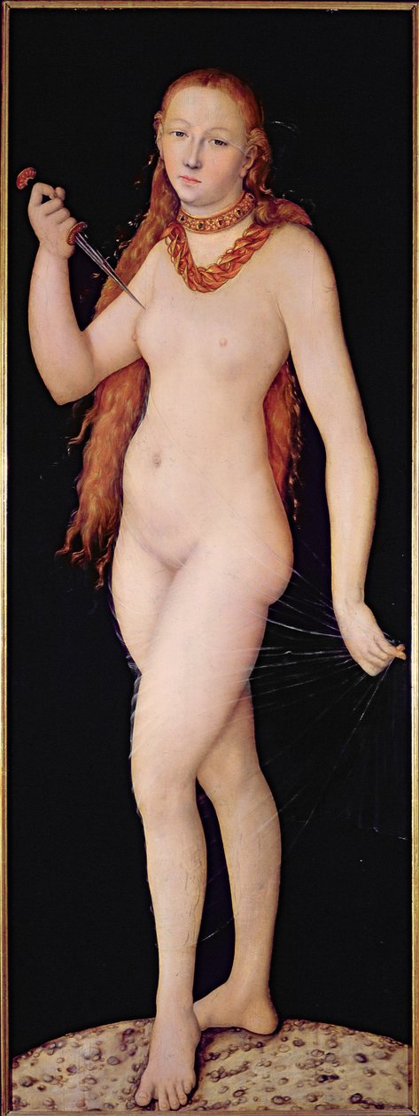 La mort de Lucrèce - Lucas Cranach the Elder