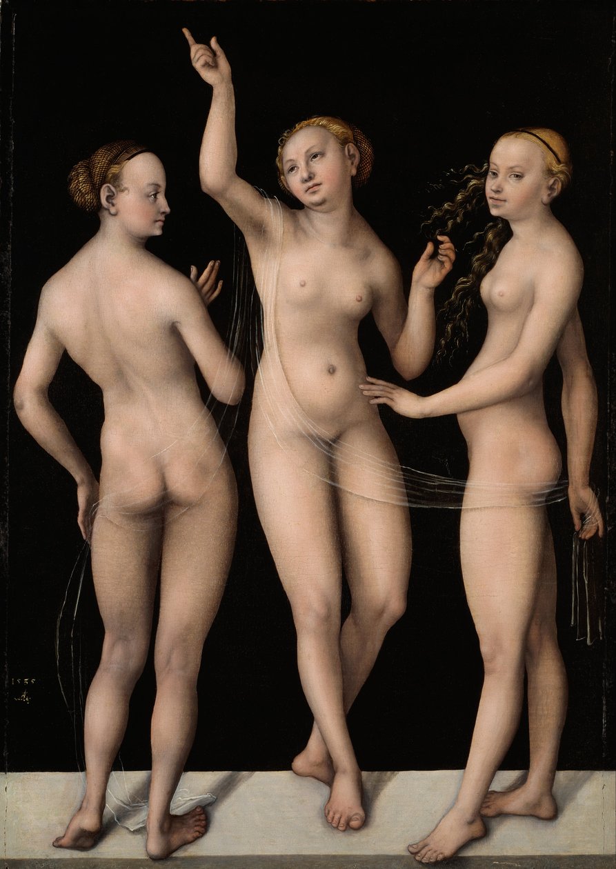 Les Trois Grâces - Lucas Cranach the Elder
