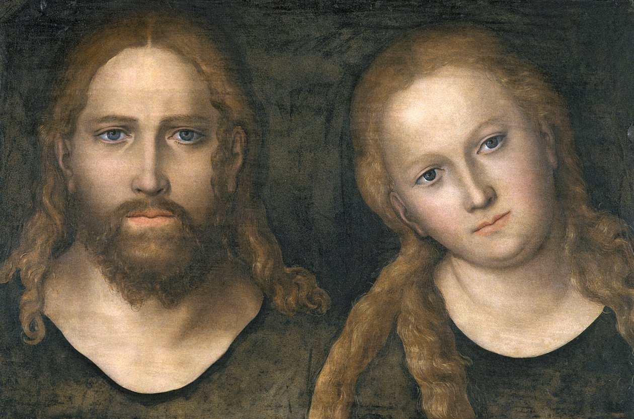 Christ et Marie, 1516-20 - Lucas Cranach the Elder