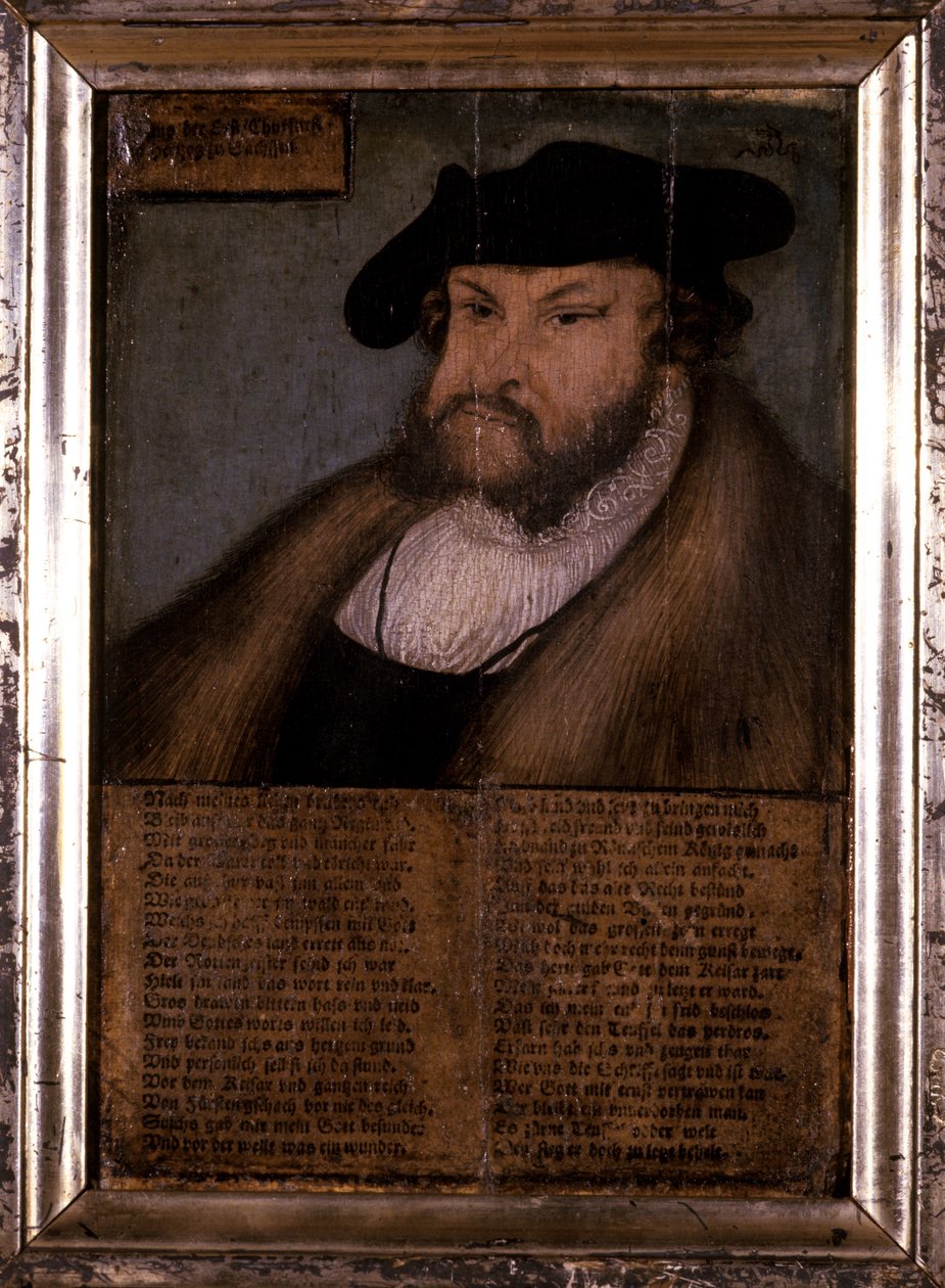 Jean le Constant, Électeur de Saxe, 1536 - Lucas Cranach the Elder