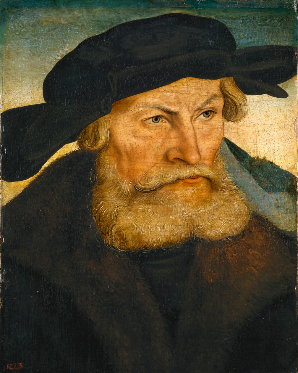 Portrait du duc Henri le Pieux de Saxe (1473-1541) - Lucas Cranach the Elder