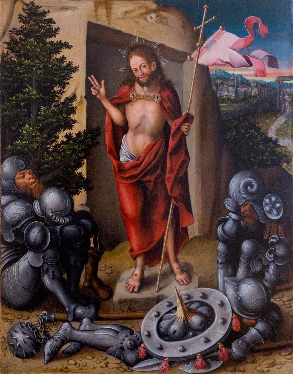 Résurrection du Christ - Lucas Cranach the Elder