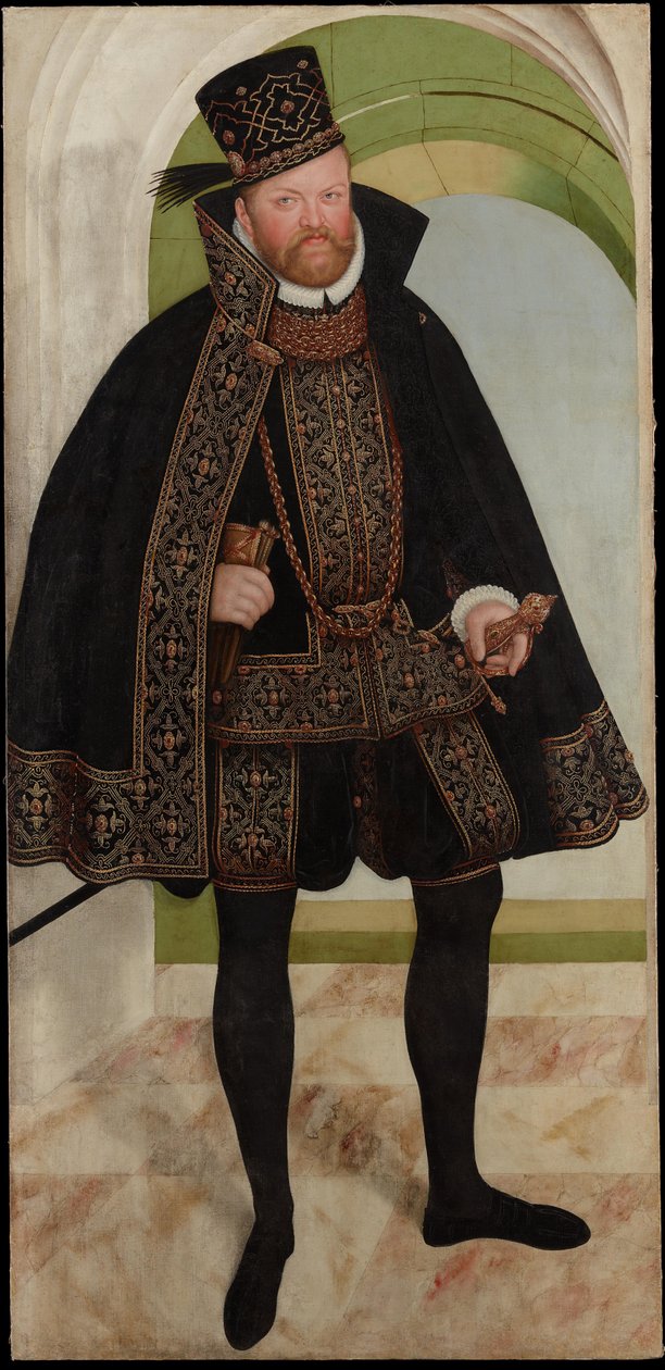 August, Électeur de Saxe (1526-1586) - Lucas Cranach the Younger  
