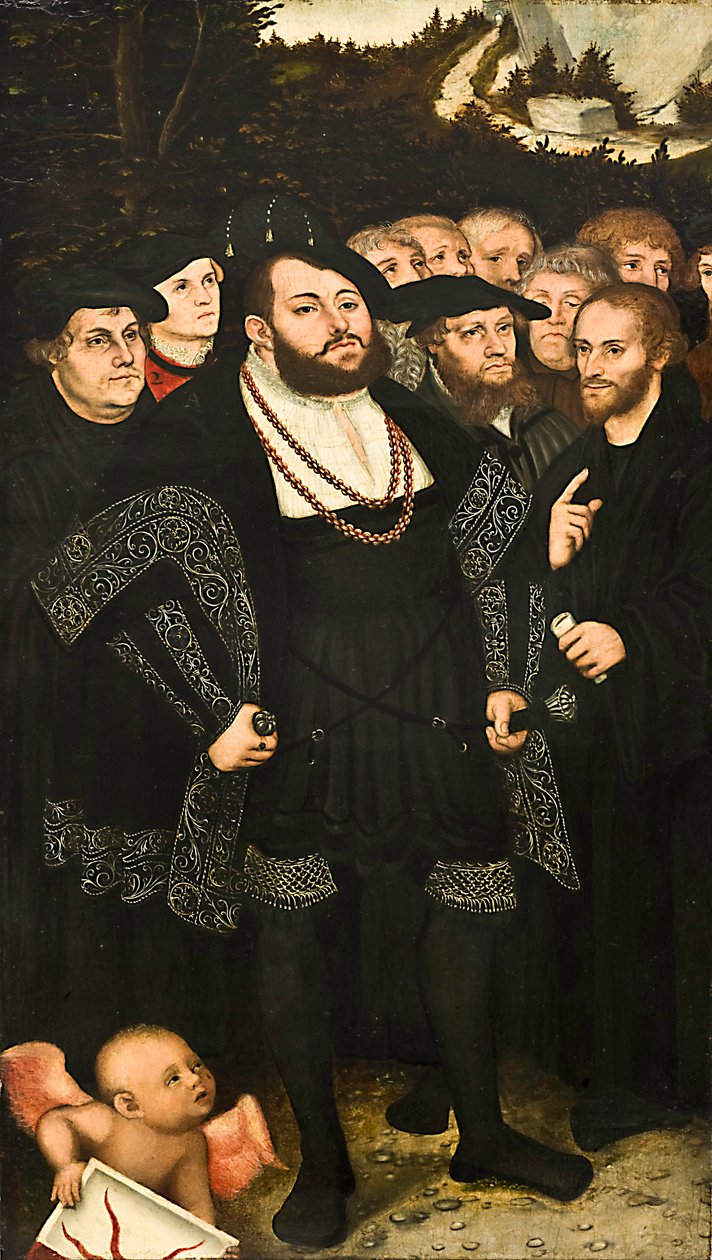 Martin Luther et les réformateurs de Wittenberg - Lucas Cranach the Younger