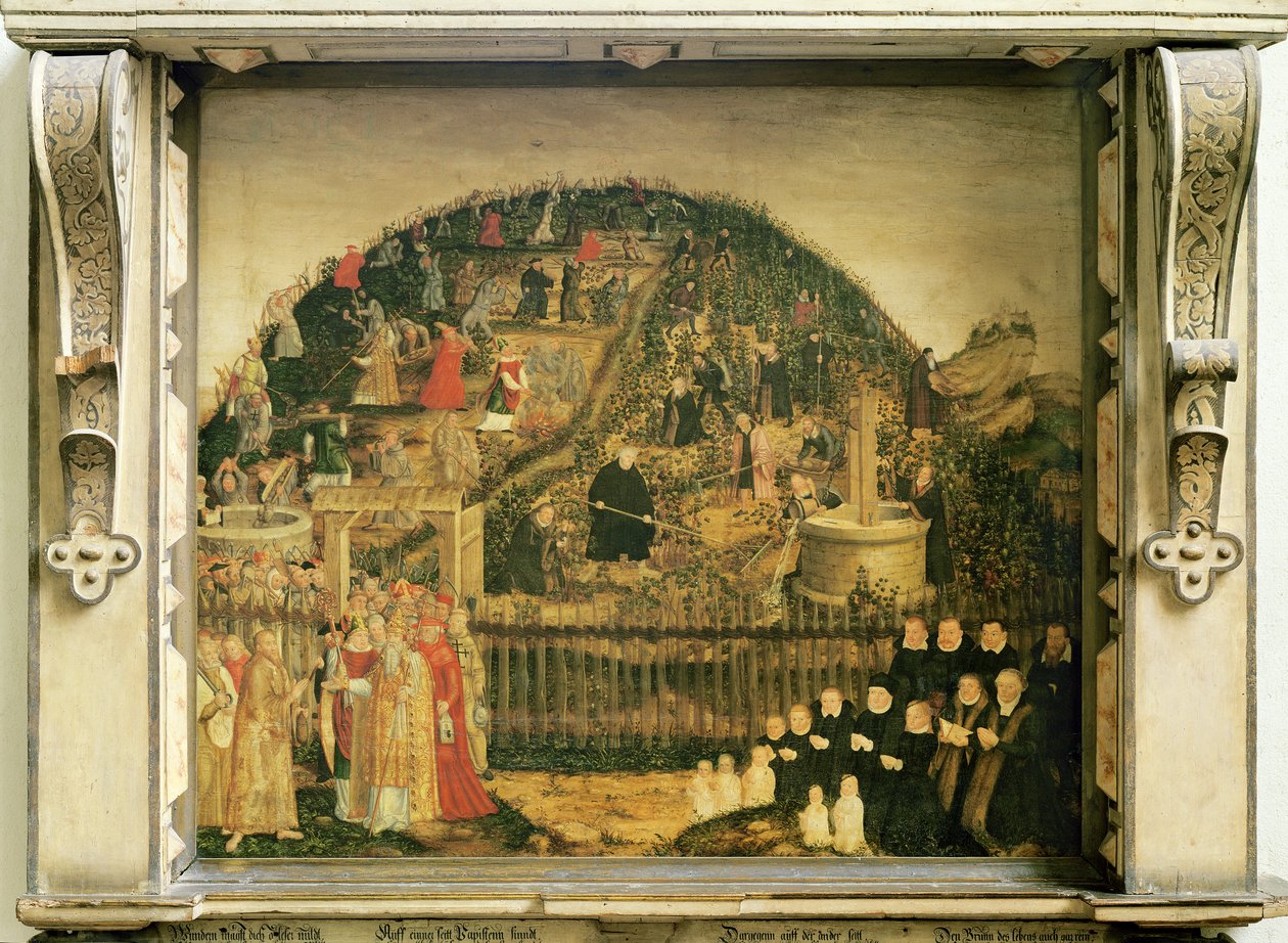 La Vigne du Seigneur, 1569 - Lucas Cranach the Younger