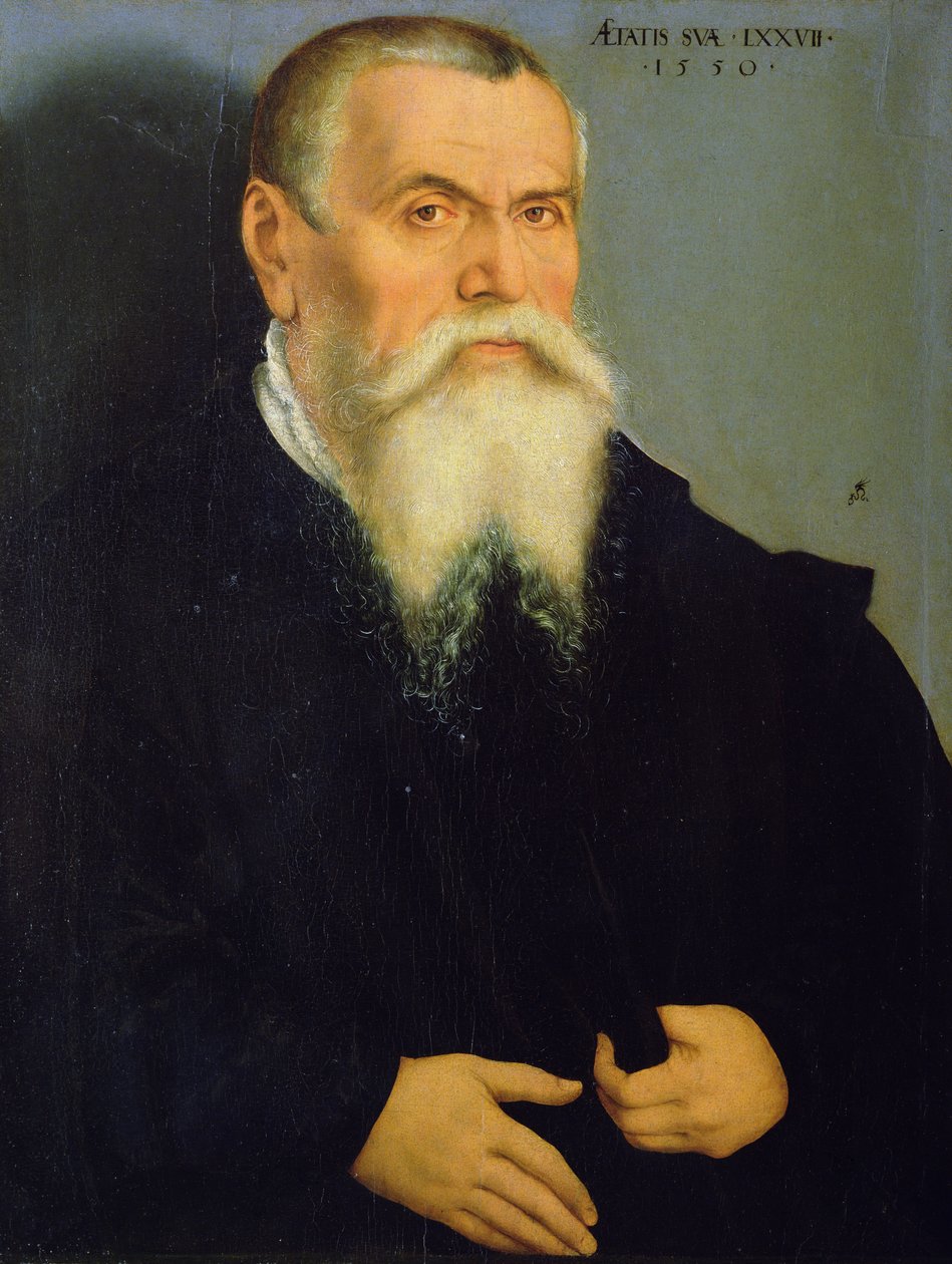 Autoportrait, 1550 - Lucas Cranach the Elder