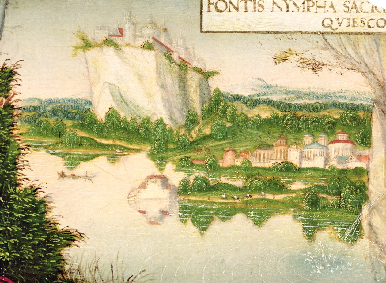 Paysage (détail) - Lucas the Younger studio of Cranach