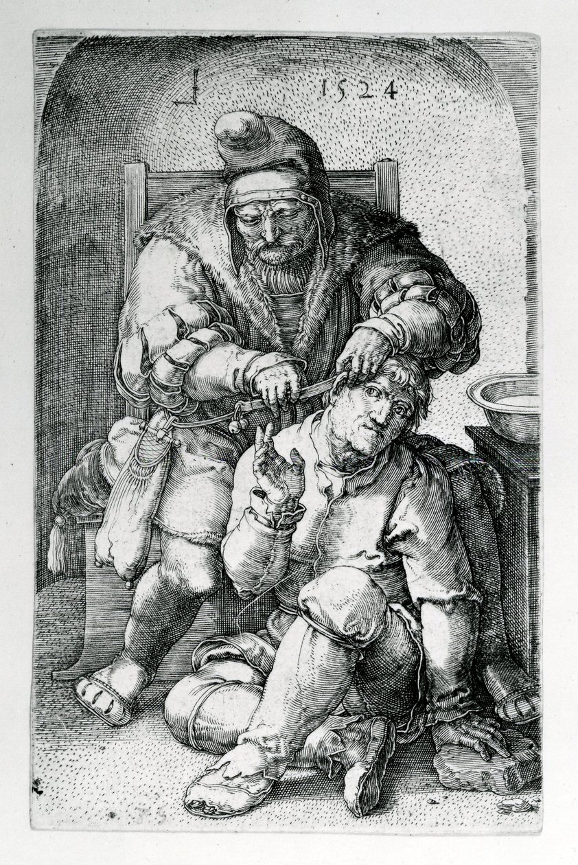 Le Chirurgien, 1524 - Lucas van Leyden