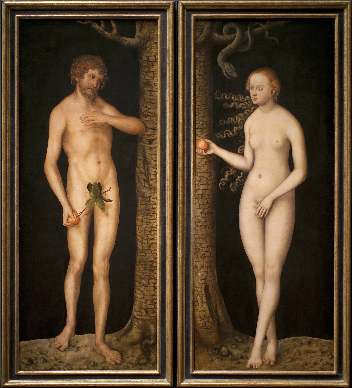 Adam et Ève, vers 1510-20 - Lucas Cranach