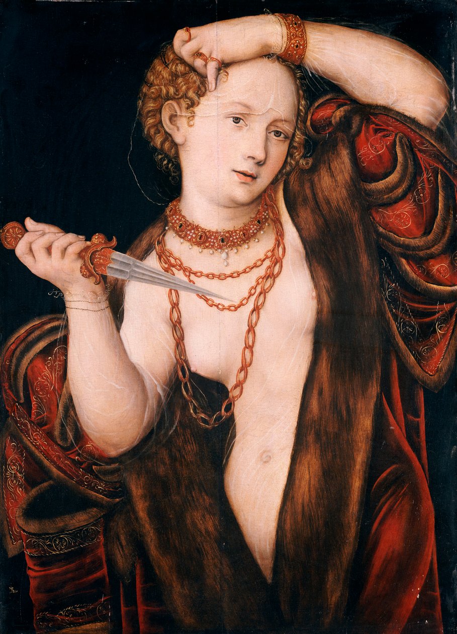 Lucrèce, après 1537 - Lucas Cranach