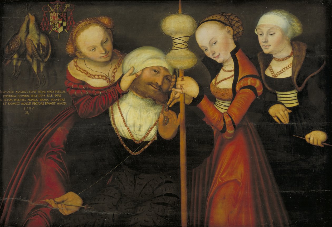 Hercule avec Omphale - Lucas Cranach d.Æ.