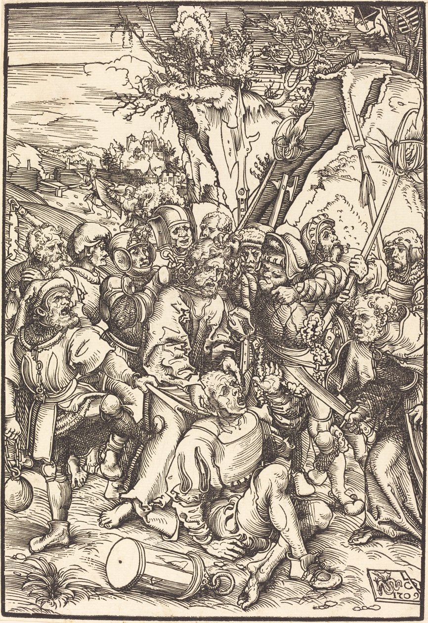 Le Christ capturé - Lucas Cranach the Elder