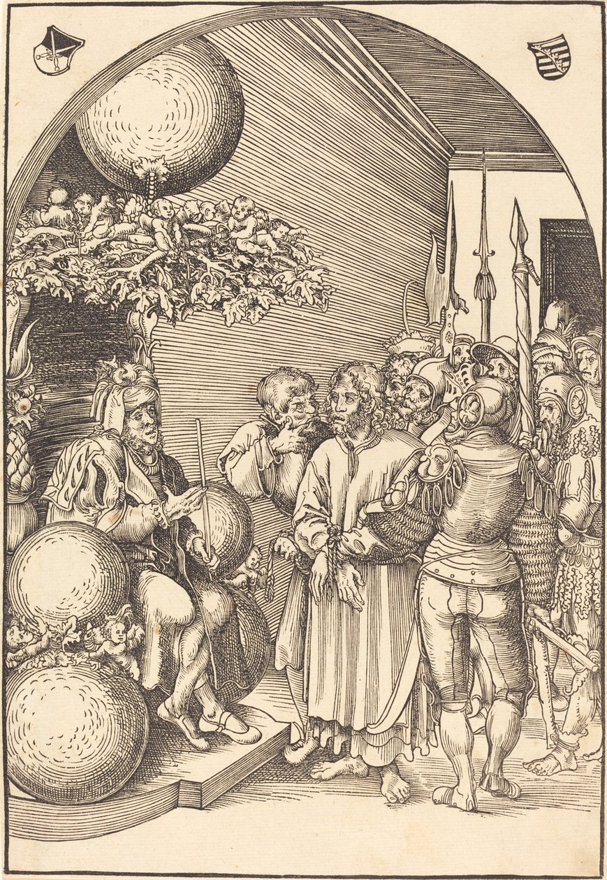 Le Christ devant Hérode - Lucas Cranach the Elder