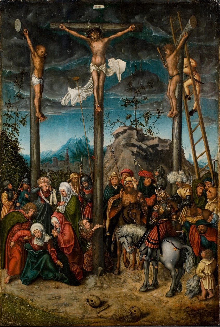 Danois : Korsfæstelsen La Crucifixion - Lucas Cranach the Elder