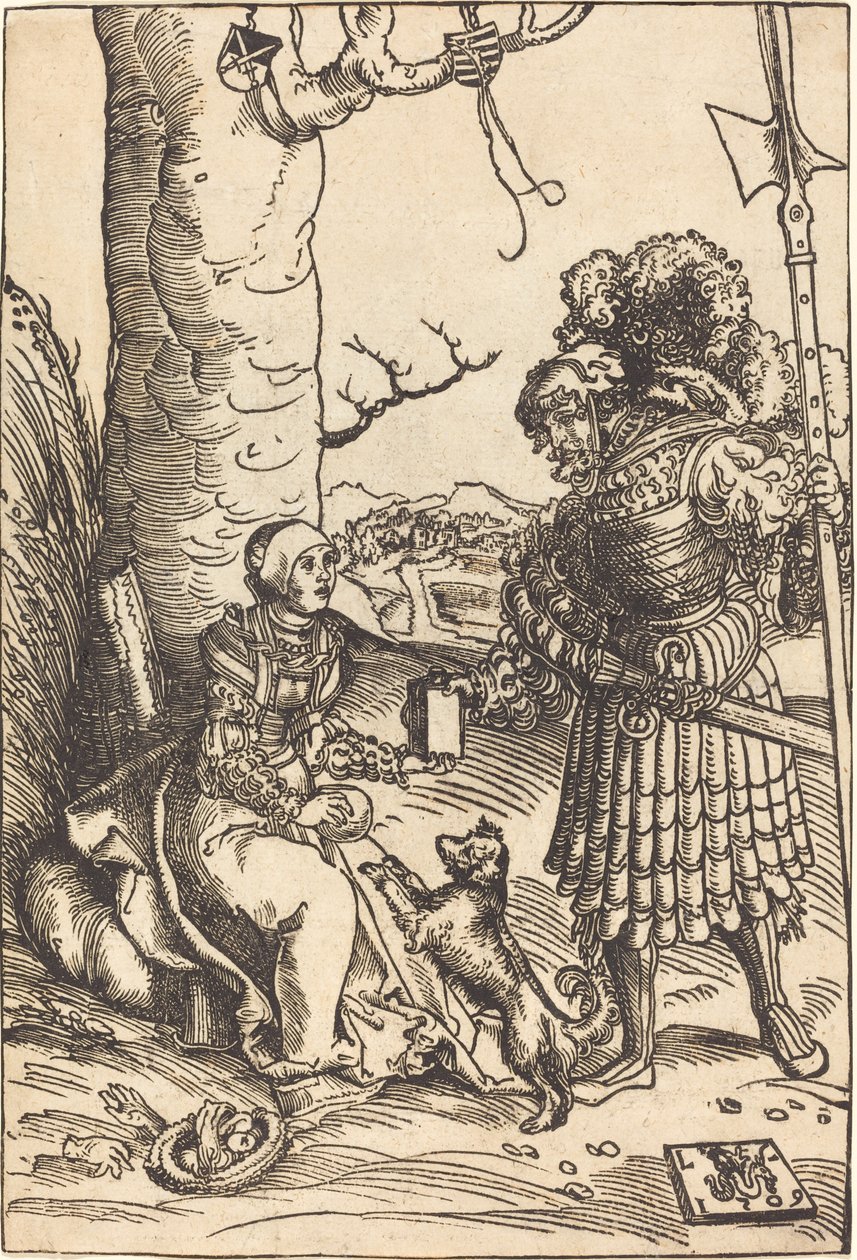 David et Abigail - Lucas Cranach the Elder