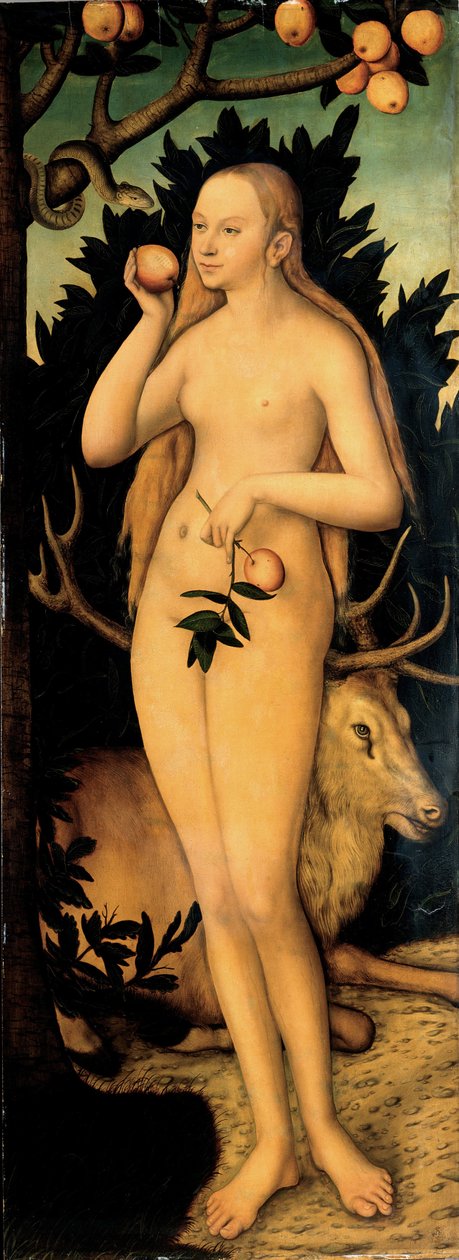 Ève, après 1537 - Lucas Cranach the Elder