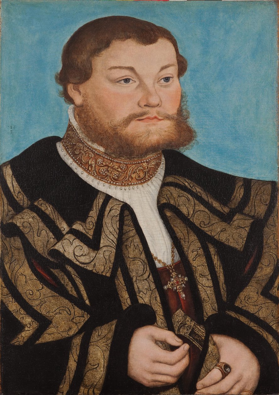 Portrait du prince Johann - Lucas Cranach the Elder