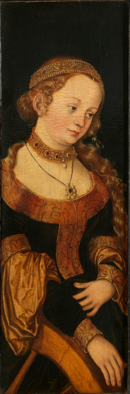 Sainte Catherine, début du 16ème siècle - Lucas Cranach the Elder