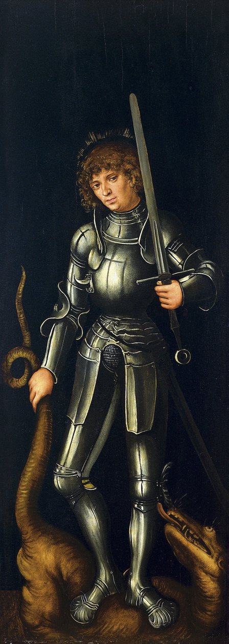 Saint Georges - Lucas Cranach the Elder