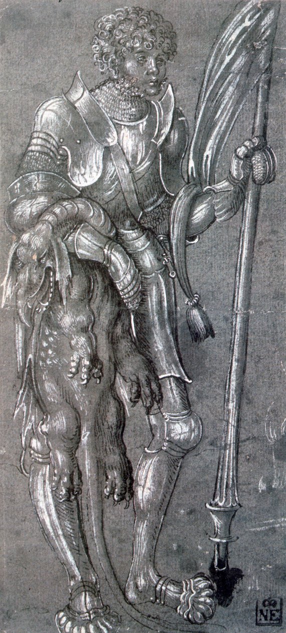 Saint Georges, c1504-1553 - Lucas Cranach the Elder